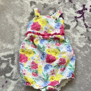 Bonnie Baby Floral Romper